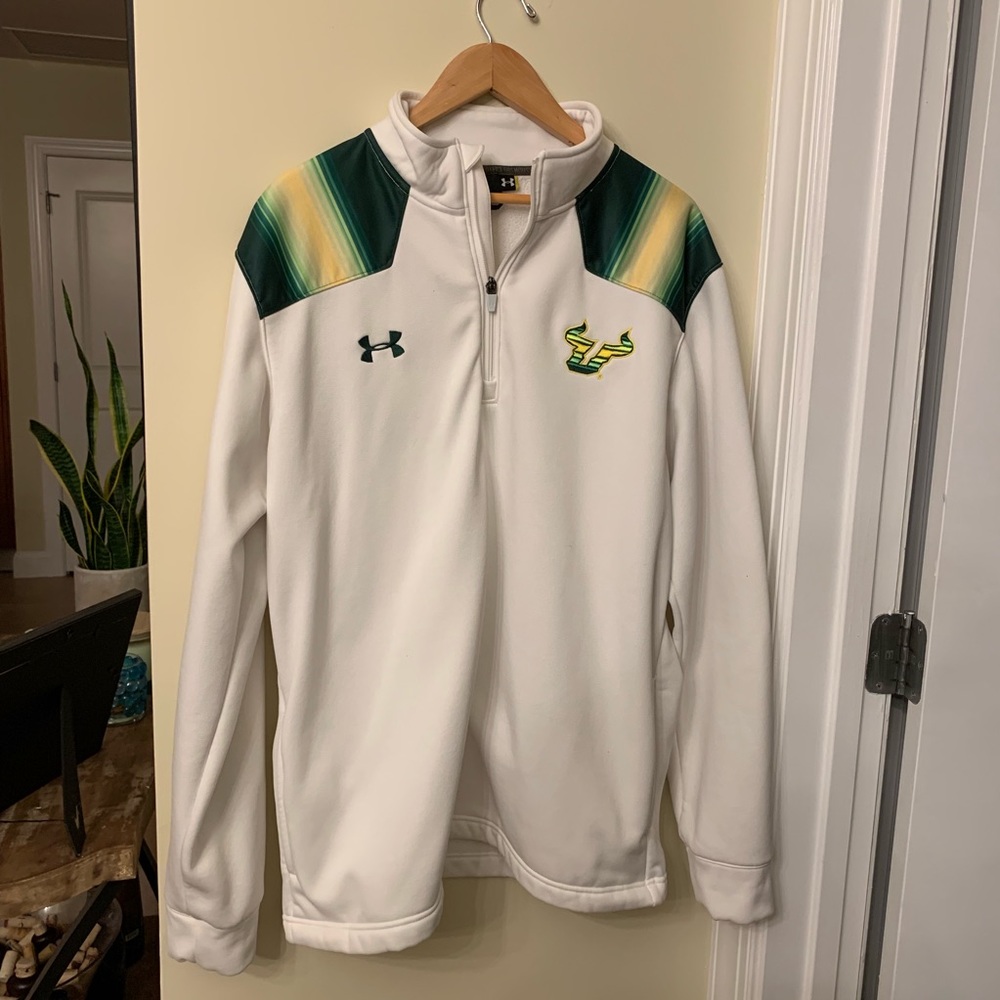 USF Men’s Under Armor Zip pullover jacket